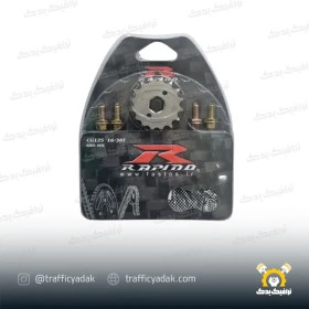 ست دنده زنجیر هوندا راپیدو مدل H102 مناسب هوندا ۱۲۵