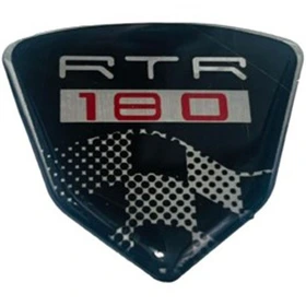 آرم و برچسب روی کرپی موتور سیکلت آپاچی ۱۸۰ مدل M-53-RTR180