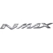 آرم برجسته نقره ای NMAX با کد فنی (2DP-F173B-00) (اندونزی) (یاماها)