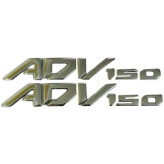 آرم بدنه برجسته موتور سیکلت وارون مدل L-53-ADV150 مناسب برای هوندا ای دی وی 150 بسته 2 عددی