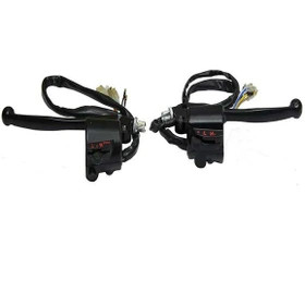 قلوه کلاچ و ترمز موتور سیکلت وارون مدل W-34-R+L مناسب برای هوندا 125 بسته 2 عددی